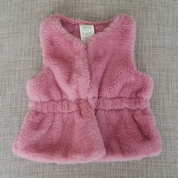 First Impressions Other - First Impressions Faux Fur Toddler Vest